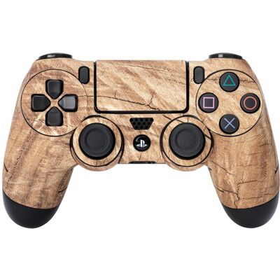 Software Pyramide PS4 Controller-Sticker Wood Software Pyramide PS4 Controller-Sticker Wood