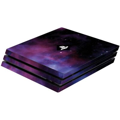 Software Pyramide 97314 Galaxy Violett für PS4 Pro Konsolen-Skin Software Pyramide 97314 Galaxy Violett für PS4 Pro Konsolen-Skin