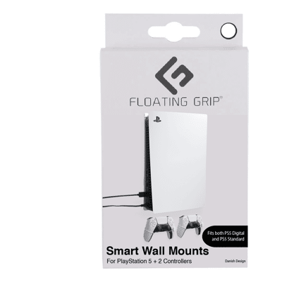 Floating Grip Wall Mount PlayStation 5 Wandhalterungen Bundle weiß Floating Grip Wall Mount PlayStation 5 Wandhalterungen Bundle weiß