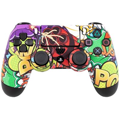 Software Pyramide PS4 Controller-Sticker Stickerbomb Software Pyramide PS4 Controller-Sticker Stickerbomb