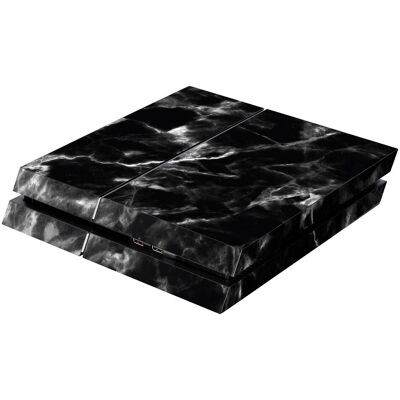 Software Pyramide 97301 Black Marble für PS4 Konsolen-Skin Software Pyramide 97301 Black Marble für PS4 Konsolen-Skin