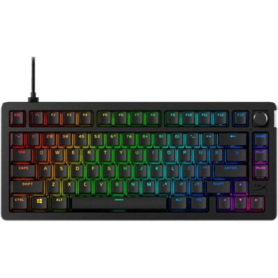 HyperX Alloy Rise 75 Gaming-Tastatur, Schwarz HyperX Alloy Rise 75 Gaming-Tastatur, Schwarz