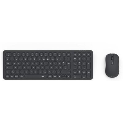 Hama "Multi-Device-Tastatur-Maus-Set ""WKM-300"", kabellos, Funkt/BT, SW, QWERTZ DE (00173006)" Hama "Multi-Device-Tastatur-Maus-Set ""WKM-300"", kabellos, Funkt/BT, SW, QWERTZ DE (00173006)"
