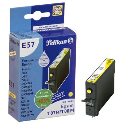 Pelikan E57 - Epson C13T071440 gelb Druckerpatrone Pelikan E57 - Epson C13T071440 gelb Druckerpatrone