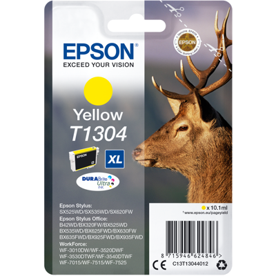 Epson C13T13044012 XL Hirsch gelb Druckerpatrone Epson C13T13044012 XL Hirsch gelb Druckerpatrone