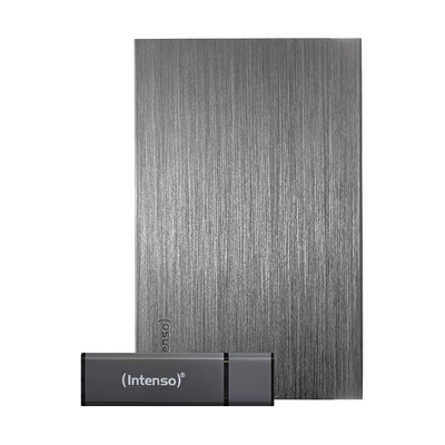 Intenso 2,5 Zoll Memory Board Bonuspack, 1 TB HDD-Externe Festplatte + 64 GB USB Stick Intenso 2,5 Zoll Memory Board Bonuspack, 1 TB HDD-Externe Festplatte + 64 GB USB Stick