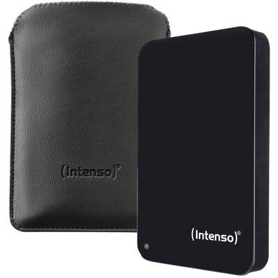 Intenso Memory Drive 2,5 Zoll 1TB schwarz inkl. Tasche Externe HDD-Festplatte Intenso Memory Drive 2,5 Zoll 1TB schwarz inkl. Tasche Externe HDD-Festplatte