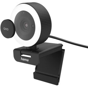 Hama "Webcam mit Ringlicht ""C-850 Pro"", QHD, mit Fernbedienung (00139989)" Hama "Webcam mit Ringlicht ""C-850 Pro"", QHD, mit Fernbedienung (00139989)"