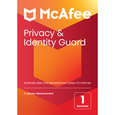 Mcafee Privacy & Identity Guard 1 Benutzer, 1-Jahres-Abonnement Mcafee Privacy & Identity Guard 1 Benutzer, 1-Jahres-Abonnement