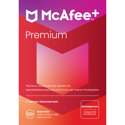 Mcafee Plus Premium, 1-Jahres-Abonnement Mcafee Plus Premium, 1-Jahres-Abonnement