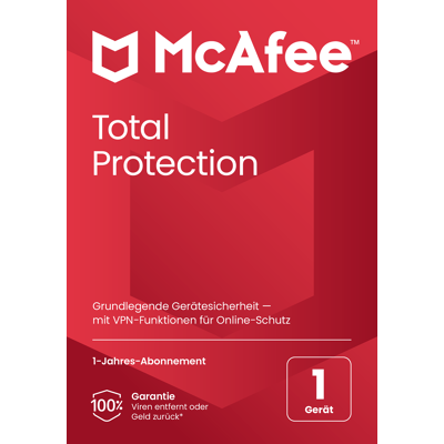 Mcafee Total Protection, für 1 Gerät Mcafee Total Protection, für 1 Gerät