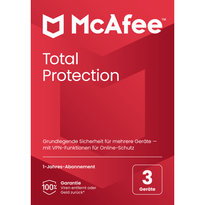 Mcafee Total Protection, für 3 Geräte Mcafee Total Protection, für 3 Geräte
