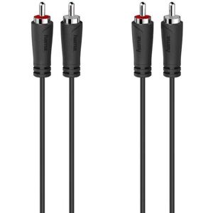 Hama Audio-Kabel, 2 Cinch-Stecker - 2 Cinch-Stecker, 1,5 m (00205257) Hama Audio-Kabel, 2 Cinch-Stecker - 2 Cinch-Stecker, 1,5 m (00205257)