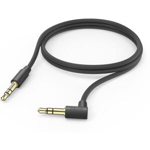 Hama Aux-Kabel 3,5 mm Klinke – 3,5 mm Klinke, 90° Winkelstecker, 1,0 m, Schwarz (00201528) Hama Aux-Kabel 3,5 mm Klinke – 3,5 mm Klinke, 90° Winkelstecker, 1,0 m, Schwarz (00201528)