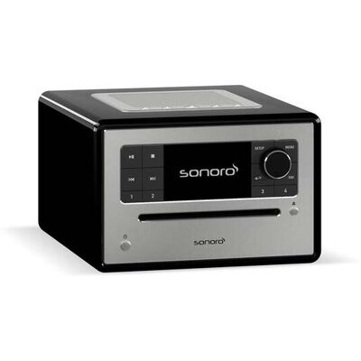 Sonoro ELITE SO-9110-200-BS schwarz-silber Kompaktanlage Sonoro ELITE SO-9110-200-BS schwarz-silber Kompaktanlage