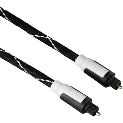 Hama Audio-Lichtleiter-Kabel, ODT-Stecker (Toslink), Gewebe, 1,5 m (00030130) Hama Audio-Lichtleiter-Kabel, ODT-Stecker (Toslink), Gewebe, 1,5 m (00030130)