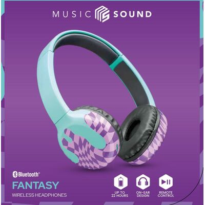 CellularLine Music & Sound Bluetooth Headphone Fantasy Fluid (61052) On-Ear Kopfhörer CellularLine Music & Sound Bluetooth Headphone Fantasy Fluid (61052) On-Ear Kopfhörer