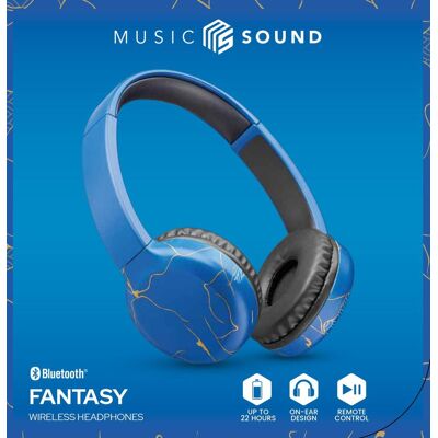 CellularLine Music & Sound Bluetooth Headphone Fantasy Veins (61053) On-Ear Kopfhörer CellularLine Music & Sound Bluetooth Headphone Fantasy Veins (61053) On-Ear Kopfhörer
