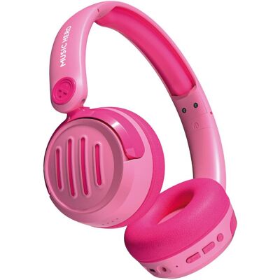 SBS Kabellose Kopfhörer für Kinder, Rosa On-Ear Kopfhörer SBS Kabellose Kopfhörer für Kinder, Rosa On-Ear Kopfhörer