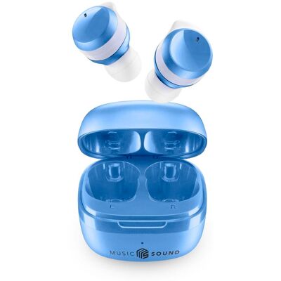 CellularLine Music & Sound Bluetooth Earphones FLOW Sky Blue CellularLine Music & Sound Bluetooth Earphones FLOW Sky Blue