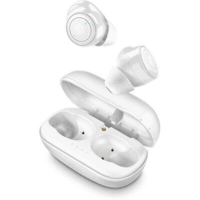 CellularLine PETIT kabellose Stereo in ear Kopfhörer mit Lade-Box weiß (60584) CellularLine PETIT kabellose Stereo in ear Kopfhörer mit Lade-Box weiß (60584)