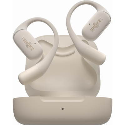 Shokz OpenFit beige Open-Ear-Kopfhörer Shokz OpenFit beige Open-Ear-Kopfhörer