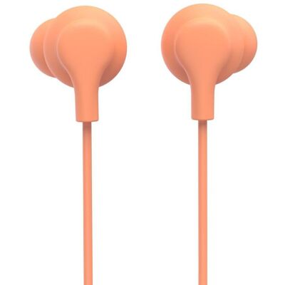 Hama "Kopfhörer ""Curly"", In-Ear, Mikrofon, Kabelknickschutz, USB-C, Orange (00221797)" Hama "Kopfhörer ""Curly"", In-Ear, Mikrofon, Kabelknickschutz, USB-C, Orange (00221797)"