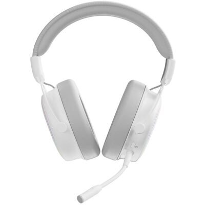 Rapoo "Kabelloses Dual-mode 2.4GHz und BT5.2 Gaming Headset ""VH800"", Weiß (00226365)" Rapoo "Kabelloses Dual-mode 2.4GHz und BT5.2 Gaming Headset ""VH800"", Weiß (00226365)"