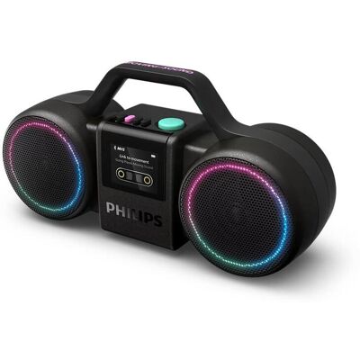 Philips TAMS60B The Roller schwarz Bluetooth-Lautsprecher Philips TAMS60B The Roller schwarz Bluetooth-Lautsprecher