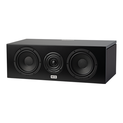 HECO - Aurora XT Center 30 - Schwarz - 125mm Woofer - Center-Lautsprecher HECO - Aurora XT Center 30 - Schwarz - 125mm Woofer - Center-Lautsprecher