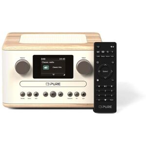 Pure Classic C-D4 Baumwoll-Weiß/Eiche DAB+ Radio mit CD Player Pure Classic C-D4 Baumwoll-Weiß/Eiche DAB+ Radio mit CD Player