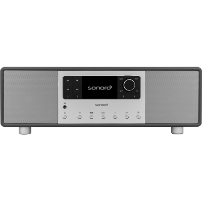 Sonoro DAB+ Radio PRIMUS graphit (matt) silber Sonoro DAB+ Radio PRIMUS graphit (matt) silber