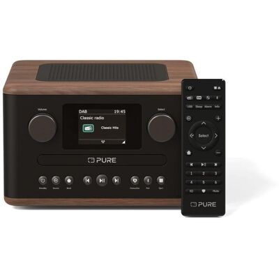 Pure Classic C-D4 Coffee Kaffee Braun/Walnuss DAB+ Radio mit CD Player Pure Classic C-D4 Coffee Kaffee Braun/Walnuss DAB+ Radio mit CD Player