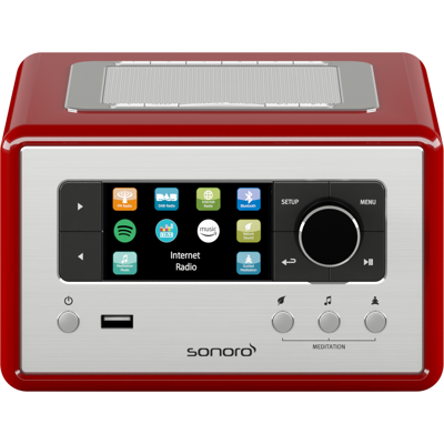 Sonoro SO-8100-100-RE Relax rot Internetradio Sonoro SO-8100-100-RE Relax rot Internetradio