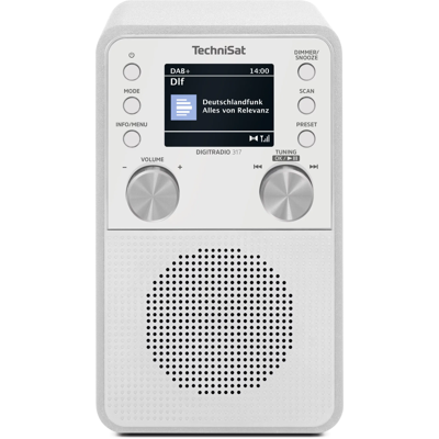 Technisat DIGITRADIO 317 weiß DAB+ Radio Technisat DIGITRADIO 317 weiß DAB+ Radio