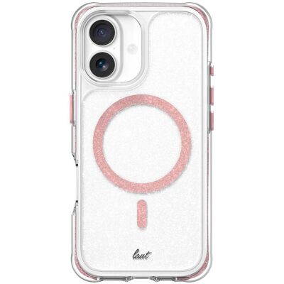LAUT AERO SPARKLE for iPhone 17 - Crystal Pink Handyhülle LAUT AERO SPARKLE for iPhone 17 - Crystal Pink Handyhülle
