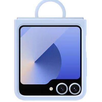 Samsung Silicone Case EF-PF741 für das Galaxy Z Flip6, Blau Handyhülle Samsung Silicone Case EF-PF741 für das Galaxy Z Flip6, Blau Handyhülle