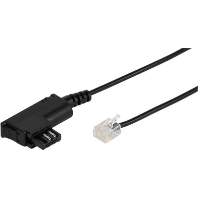 Vivanco Telefon Anschlusskabel, TAE-F-Stecker auf RJ11-Stecker 4p4c, 3m (45075) Vivanco Telefon Anschlusskabel, TAE-F-Stecker auf RJ11-Stecker 4p4c, 3m (45075)