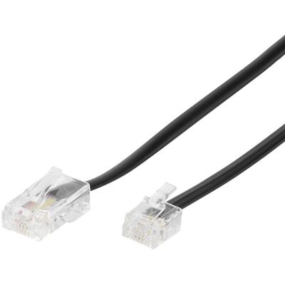 Vivanco Telefonzubehör ISDN-Anschlusskabel, 3 m Vivanco Telefonzubehör ISDN-Anschlusskabel, 3 m