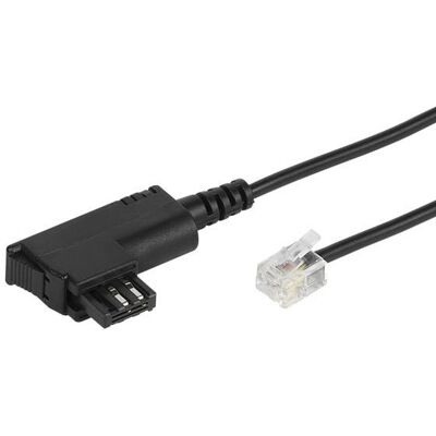 Vivanco Telefon Anschlusskabel, TAE-F-Stecker auf RJ11-Stecker 4p4c, 6m (45086) Vivanco Telefon Anschlusskabel, TAE-F-Stecker auf RJ11-Stecker 4p4c, 6m (45086)