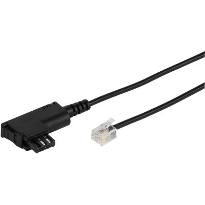 Vivanco Anschlusskabel für Modem, TAE-N-Stecker auf RJ11-Stecker 4p2c, 10m (45090) Vivanco Anschlusskabel für Modem, TAE-N-Stecker auf RJ11-Stecker 4p2c, 10m (45090)