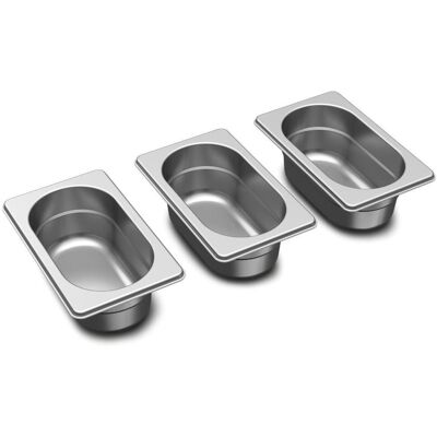 Miele FlexTop3-Bowls Gar-/Lagerschalen, 3 Stück Outdoorküchen-Zubehör Miele FlexTop3-Bowls Gar-/Lagerschalen, 3 Stück Outdoorküchen-Zubehör