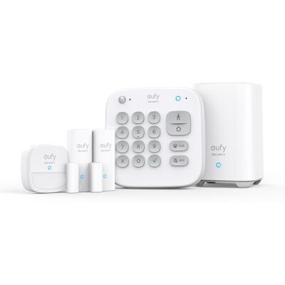 Eufy Sicherheitskit - Weiß - Alarmanlage für Zuhause - Wi-Fi Eufy Sicherheitskit - Weiß - Alarmanlage für Zuhause - Wi-Fi