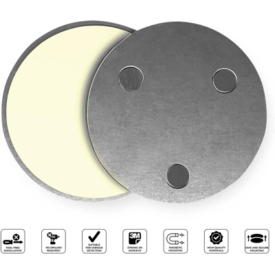 Alecto SMK10 Magnetischer Montagesatz für Rauch- und Kohlenmonoxidmelder Alecto SMK10 Magnetischer Montagesatz für Rauch- und Kohlenmonoxidmelder