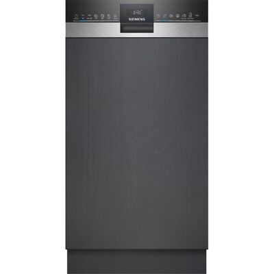SIEMENS SR55ZS10ME - Schwarz, Edelstahl - Geschirrspüler SIEMENS SR55ZS10ME - Schwarz, Edelstahl - Geschirrspüler