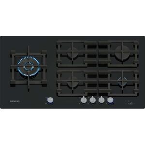 Siemens iQ700 ER9A6SH40 Kochfeld - Gas, 90cm, Schwarz Siemens iQ700 ER9A6SH40 Kochfeld - Gas, 90cm, Schwarz