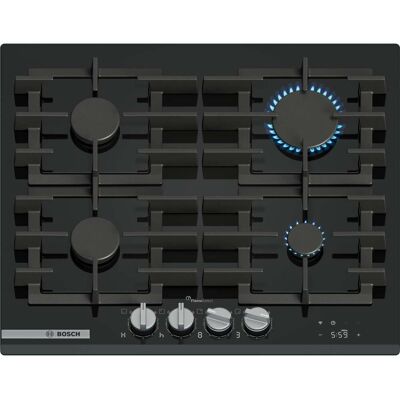 Bosch PRP6A6H40 Gasherd Schwarz - 60 cm, Serie 8 Bosch PRP6A6H40 Gasherd Schwarz - 60 cm, Serie 8