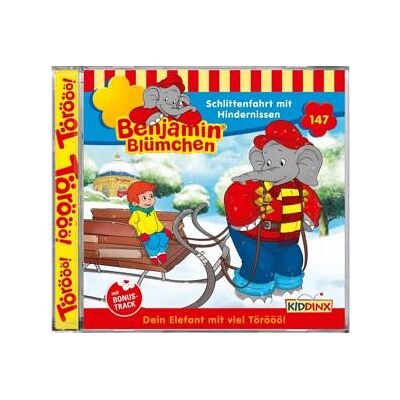 CD Benjamin Blümchen 147, SCHLITTENFAHRT MIT HINDERNISSEN CD Benjamin Blümchen 147, SCHLITTENFAHRT MIT HINDERNISSEN