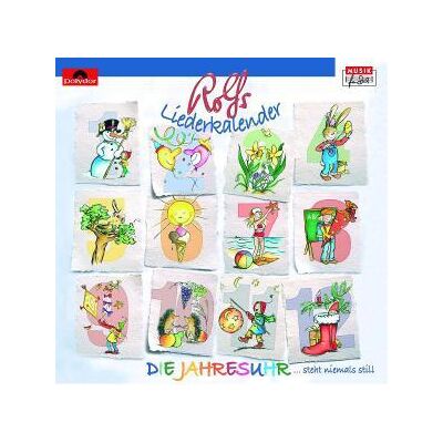 CD Rolf Zuckowski und Seine Freunde - Rolfs Liederkalender / Die Jahresuhr CD Rolf Zuckowski und Seine Freunde - Rolfs Liederkalender / Die Jahresuhr