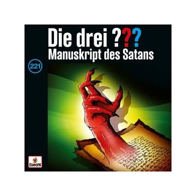 CD Die drei ??? - Folge 221: Manuskript des Satans CD Die drei ??? - Folge 221: Manuskript des Satans